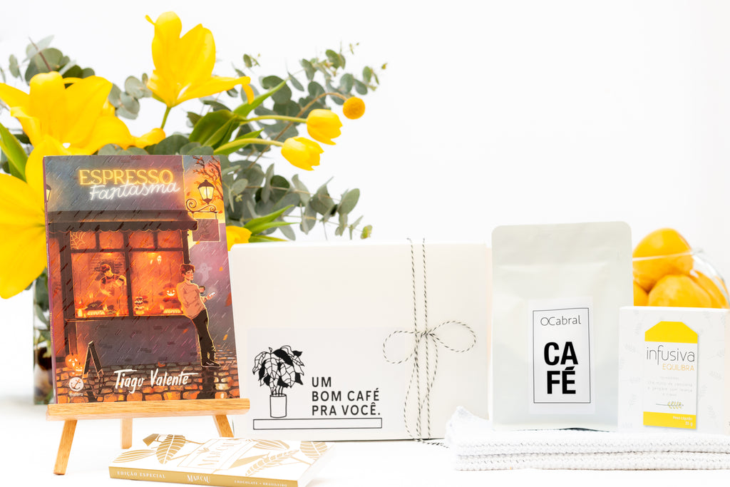 Caixa Modo Leve - Café + Livro